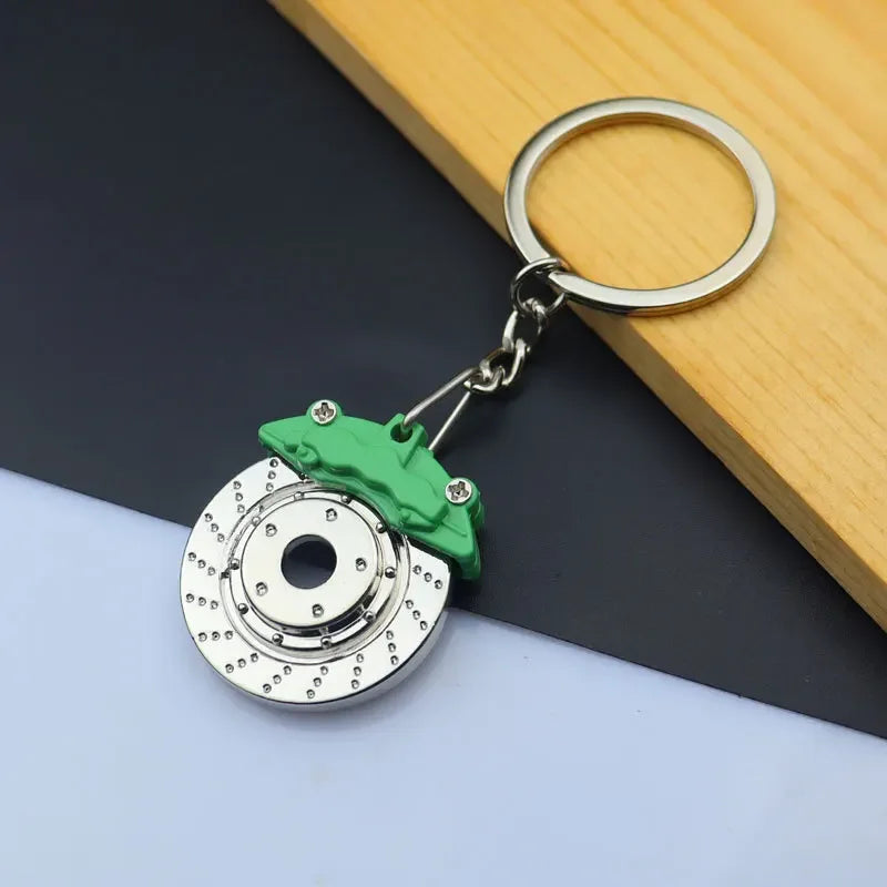 Ultimate Car Lover Keychain – Gearbox, Turbo & Brake Disc Design