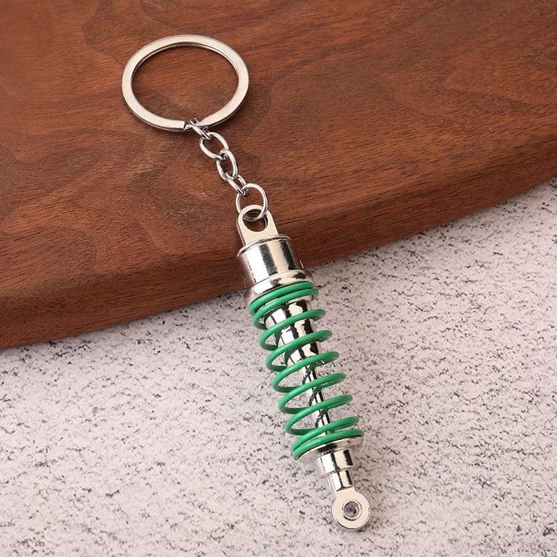 Ultimate Car Lover Keychain – Gearbox, Turbo & Brake Disc Design