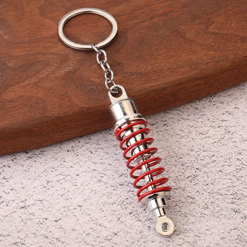 Ultimate Car Lover Keychain – Gearbox, Turbo & Brake Disc Design