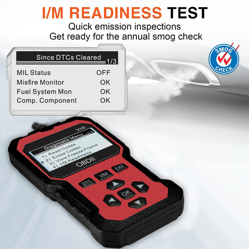 OBD2 Scanner Diagnostic Tool – Engine Fault Code Reader