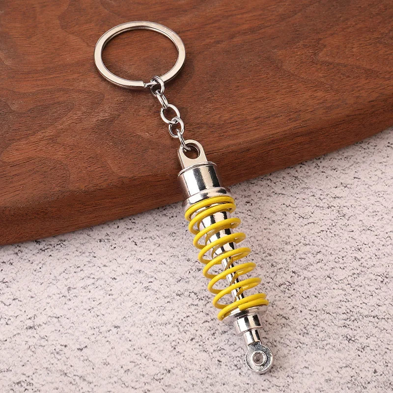 Ultimate Car Lover Keychain – Gearbox, Turbo & Brake Disc Design
