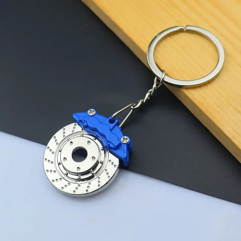 Ultimate Car Lover Keychain – Gearbox, Turbo & Brake Disc Design