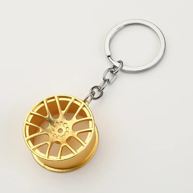 Ultimate Car Lover Keychain – Gearbox, Turbo & Brake Disc Design