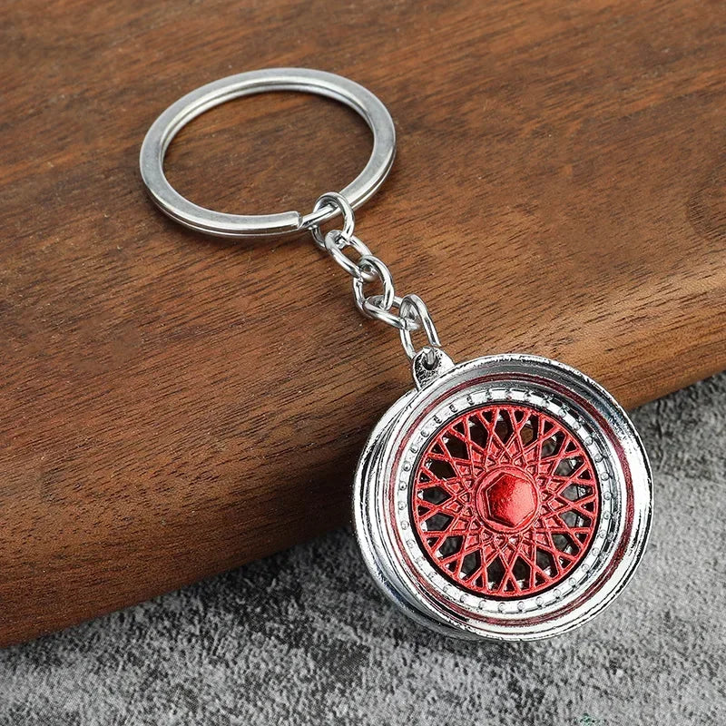 Ultimate Car Lover Keychain – Gearbox, Turbo & Brake Disc Design