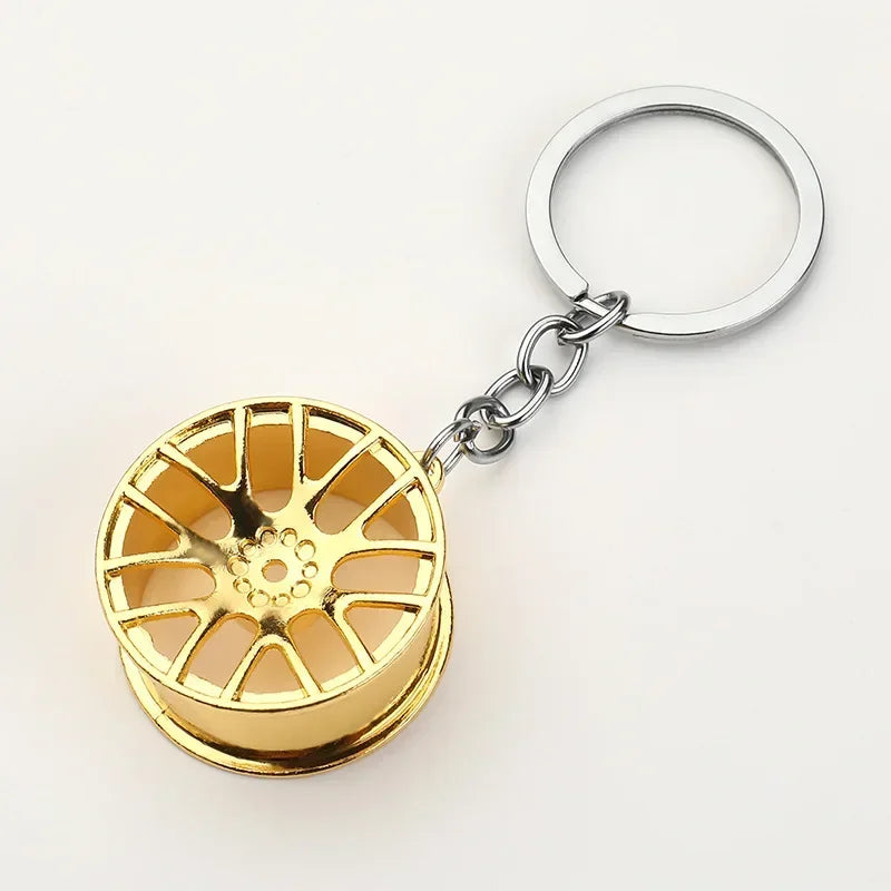 Ultimate Car Lover Keychain – Gearbox, Turbo & Brake Disc Design