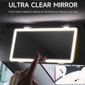 Car Interior LED Makeup Mirror – HD Sun Visor Vanity Mirror with Rechargeable Fill Light