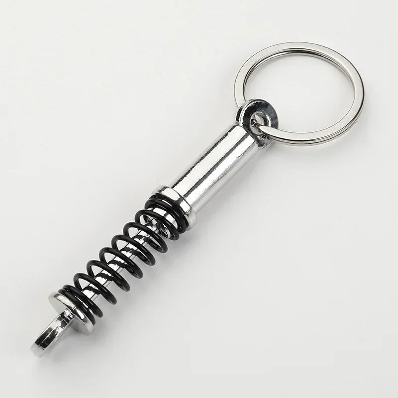 Ultimate Car Lover Keychain – Gearbox, Turbo & Brake Disc Design