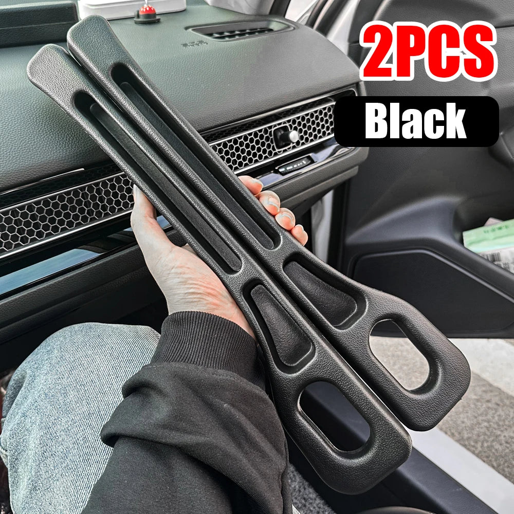 Car Seat Gap Filler 2-Piece Set with Phone & Key Holder